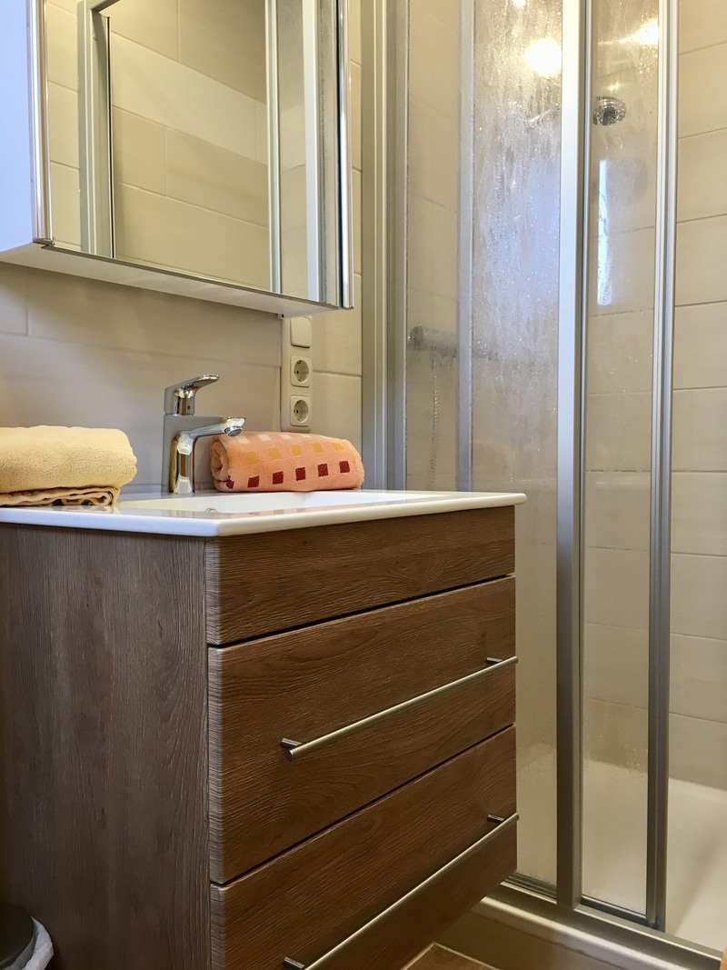 Haus Klüver Wohnung 1-2 Badezimmer mit Dusche