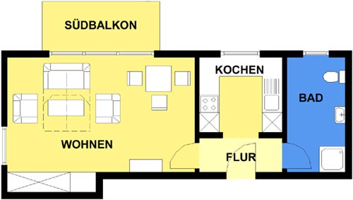 Haus Schwardt Wohnung 8 Grundriss
